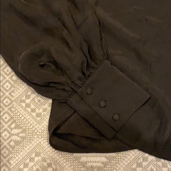 FRAME 100% Silk Long sleeve - Noir - Picture 4 of 9